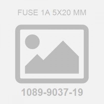 Fuse 1A 5X20 mm